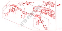 INSTRUMENTENBRETT(RH) für Honda LEGEND V6 2.7I 4 Türen 5 gang-Schaltgetriebe 1988