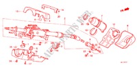 LENKSAEULE(RH) für Honda LEGEND V6 2.5I 4 Türen 5 gang-Schaltgetriebe 1987