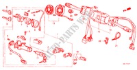 SCHALTER(2) für Honda LEGEND V6 2.7I 4 Türen 5 gang-Schaltgetriebe 1988