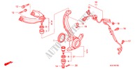 GELENK für Honda ACCORD 2.4          VTI-E 4 Türen 5 gang-Schaltgetriebe 2003