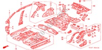 INNENBLECHE für Honda ACCORD 2.4          VTI-E 4 Türen 5 gang-Schaltgetriebe 2003