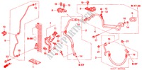 KLIMAANLAGE (SCHLAEUCHE/LEITUNGEN) (L4) für Honda ACCORD 2.4          VTI-E 4 Türen 5 gang-Schaltgetriebe 2003