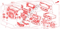 MITTLERES MODUL (AUTO KLIMAANLAGE) für Honda ACCORD 2.4          VTI-E 4 Türen 5 gang-Schaltgetriebe 2003