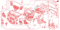 MITTLERES MODUL (MANUELLE KLIMAANLAGE) für Honda ACCORD 2.4          VTI-L 4 Türen 5 gang automatikgetriebe 2006