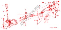 SCHALTHEBEL für Honda ACCORD 2.4          VTI-E 4 Türen 5 gang-Schaltgetriebe 2003