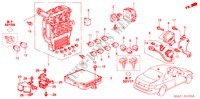 STEUERGERAT(KABINE) für Honda ACCORD 2.4          VTI-E 4 Türen 5 gang-Schaltgetriebe 2003