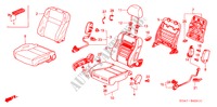 VORDERSITZ(R.) für Honda ACCORD 2.4          VTI-E 4 Türen 5 gang-Schaltgetriebe 2003