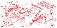 VORNE SITZKOMPONENTEN (L.)(LEISTUNGSHOEHE) für Honda ACCORD 2.4          VTI-E 4 Türen 5 gang-Schaltgetriebe 2003