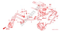 WASSERSCHLAUCH(L4) für Honda ACCORD 2.4          VTI-E 4 Türen 5 gang-Schaltgetriebe 2003