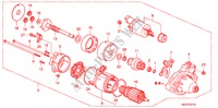 ANLASSER(DENSO) (L4) für Honda ACCORD 2.4          VTI-L 4 Türen 5 gang-Schaltgetriebe 2007
