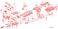 AUSPUFFROHR(L4) für Honda ACCORD 2.4          VTI-E 4 Türen 5 gang automatikgetriebe 2007