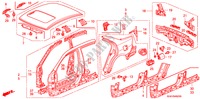 AUSSENBLECHE/TAFEL, HINTEN für Honda ACCORD 3.0          VTI-L 4 Türen 5 gang automatikgetriebe 2007