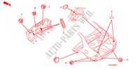 GUMMITUELLE(HINTEN) für Honda ACCORD 2.4          VTI-L 4 Türen 5 gang-Schaltgetriebe 2007