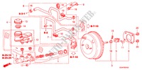 HAUPTBREMSZYLINDER/ MASTER POWER für Honda ACCORD 2.4          VTI-E 4 Türen 5 gang automatikgetriebe 2007
