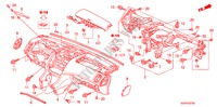 INSTRUMENTENBRETT für Honda ACCORD 2.4          VTI-L 4 Türen 5 gang-Schaltgetriebe 2007