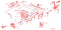 KOFFERRAUMDECKEL für Honda ACCORD 2.4          VTI-L 4 Türen 5 gang-Schaltgetriebe 2007
