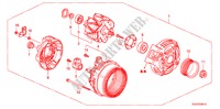 LICHTMASCHINE(DENSO) (L4) für Honda ACCORD 2.4          VTI-E 4 Türen 5 gang automatikgetriebe 2007