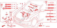 MOTORKABELBAUM(L4) für Honda ACCORD 2.4          VTI-L 4 Türen 5 gang automatikgetriebe 2007