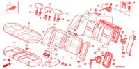 RUECKSITZ für Honda ACCORD 2.4          VTI-E 4 Türen 5 gang automatikgetriebe 2007