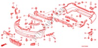 STOSSFAENGER für Honda ACCORD 2.4          VTI-L 4 Türen 5 gang-Schaltgetriebe 2007