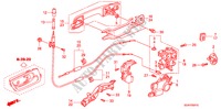 TUERSCHLOESSER, HINTEN/ AEUSSERER GRIFF für Honda ACCORD 3.0          VTI-L 4 Türen 5 gang automatikgetriebe 2007