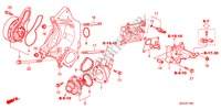 WASSERPUMPE(L4) für Honda ACCORD 2.4          VTI-L 4 Türen 5 gang-Schaltgetriebe 2007