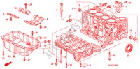 ZYLINDERBLOCK/OELWANNE (L4) für Honda ACCORD 2.4          VTI-E 4 Türen 5 gang automatikgetriebe 2007
