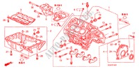 ZYLINDERBLOCK/OELWANNE (V6) für Honda ACCORD 3.0          VTI-L 4 Türen 5 gang automatikgetriebe 2007