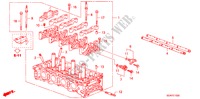 ZYLINDERKOPF(L4) für Honda ACCORD 2.4          VTI-L 4 Türen 5 gang-Schaltgetriebe 2007