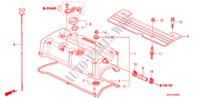 ZYLINDERKOPFDECKEL(L4) für Honda ACCORD 2.4          VTI-L 4 Türen 5 gang-Schaltgetriebe 2007