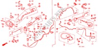 KLIMAANLAGE (SCHLAEUCHE/LEITUNGEN) für Honda ACCORD EX 4 Türen 4 gang automatikgetriebe 1986
