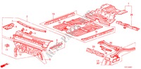 GEHAEUSESTRUKTUR(2) für Honda ACCORD LX 4 Türen 5 gang-Schaltgetriebe 1987