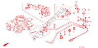 KLIMAANLAGE (VERGASERTEILE) für Honda ACCORD 2.0I-16 4 Türen 5 gang-Schaltgetriebe 1987