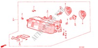 SCHEINWERFER(2) für Honda ACCORD LX 1600 4 Türen 4 gang automatikgetriebe 1987