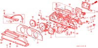 DREHZAHLMESSERKOMPONENTE (NS) für Honda ACCORD EX 3 Türen 5 gang-Schaltgetriebe 1989