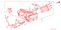 HEIZUNGSEINHEIT für Honda ACCORD EX 4 Türen 4 gang automatikgetriebe 1989