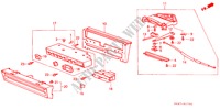 HEIZUNGSREGLER (KNOPFTYP) für Honda ACCORD 2.0I-16 4 Türen 5 gang-Schaltgetriebe 1989