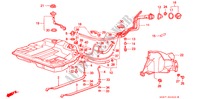 KRAFTSTOFFTANK für Honda ACCORD LX 4 Türen 4 gang automatikgetriebe 1989