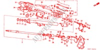 LENKSAEULE(1) (NEIGUNG) für Honda ACCORD 2.0I-16 4 Türen 5 gang-Schaltgetriebe 1989