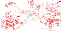 RELAIS/HUPE/SICHERUNGSKASTEN für Honda ACCORD 2.0I-16 4 Türen 5 gang-Schaltgetriebe 1989