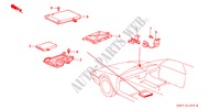 RELAIS/STEUERGERAT(2) für Honda ACCORD LX 4 Türen 5 gang-Schaltgetriebe 1989