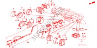 SCHALTER(1) für Honda ACCORD 2.0I-16 4 Türen 5 gang-Schaltgetriebe 1989