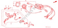SCHALTER(2) für Honda ACCORD 2.0I-16 4 Türen 5 gang-Schaltgetriebe 1989