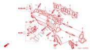 ANSAUGKRUEMMER(DIESEL) ( '05) für Honda ACCORD 2.2 EXECUTIVE 4 Türen 5 gang-Schaltgetriebe 2005