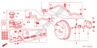 HAUPTBREMSZYLINDER/ MASTER POWER(LH) für Honda ACCORD 2.0 COMFORT 4 Türen 5 gang-Schaltgetriebe 2003