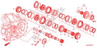 HAUPTWELLE(2.4L)(6MT) für Honda ACCORD 2.4 TYPE S 4 Türen 6 gang-Schaltgetriebe 2005