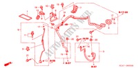KLIMAANLAGE(SCHLAEUCHE/LEITYNGEN)(LH) für Honda ACCORD 2.0 COMFORT 4 Türen 5 gang automatikgetriebe 2003