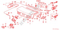 KOFFERRAUMDECKEL für Honda ACCORD 2.0 COMFORT 4 Türen 5 gang-Schaltgetriebe 2003