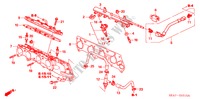 KRAFTSTOFFEINSPRITZUNG für Honda ACCORD 2.0 COMFORT 4 Türen 5 gang automatikgetriebe 2003
