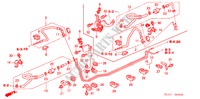 KRAFTSTOFFLEITUNG für Honda ACCORD 2.4 EXECUTIVE 4 Türen 5 gang automatikgetriebe 2003
